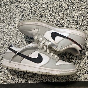 Men’s nike dunks lottery pack grey fog